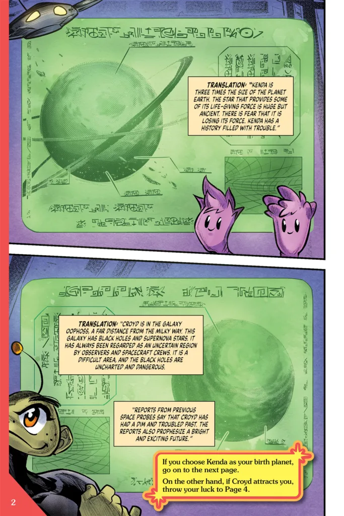 Choose Your Own Adventure: Space and Beyond page 2