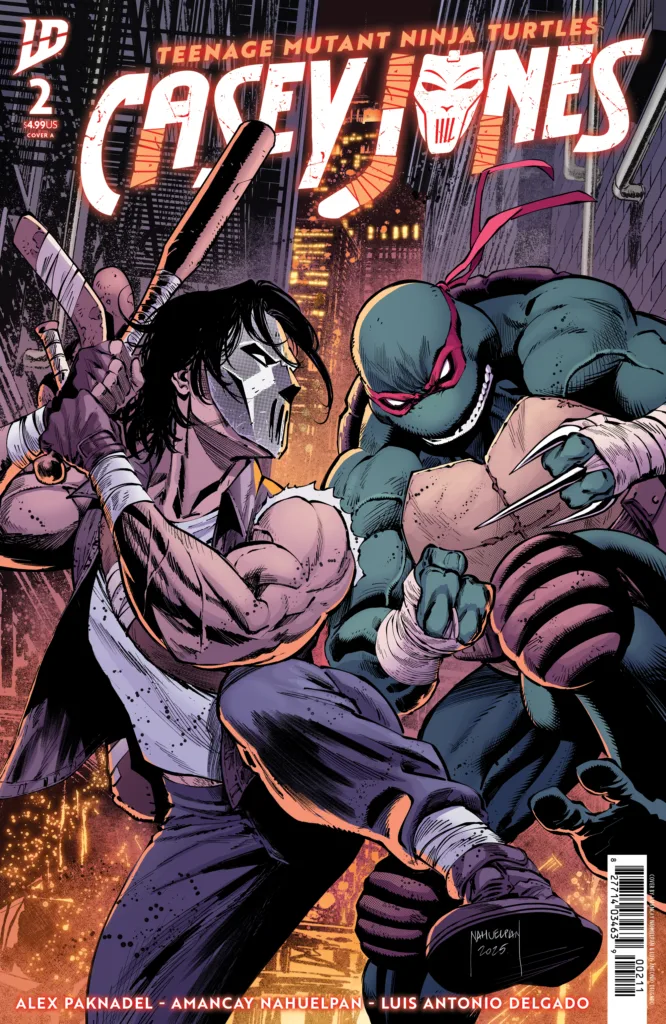 Teenage Mutant Ninja Turtles: Casey Jones #2 cover