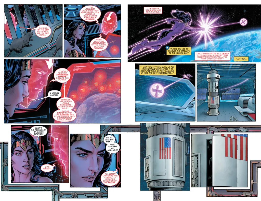 Cheetah and Cheshire Rob The Justice League #5 page 4