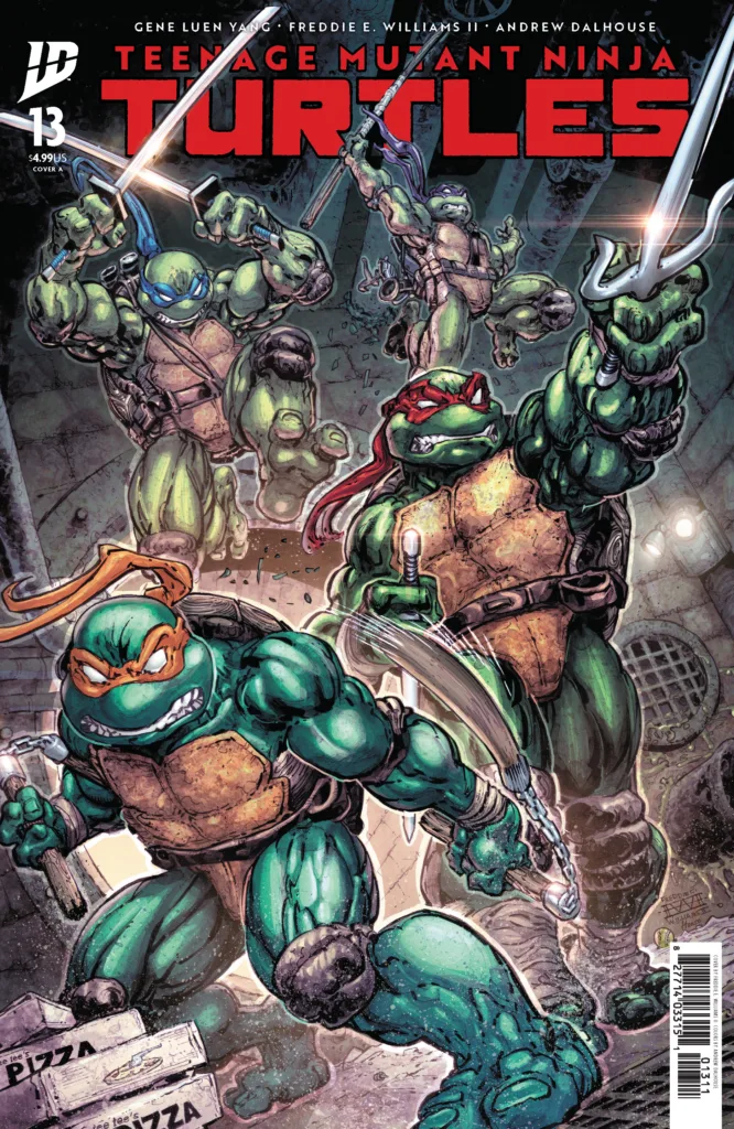 Teenage Mutant Ninja Turtles #13 cover