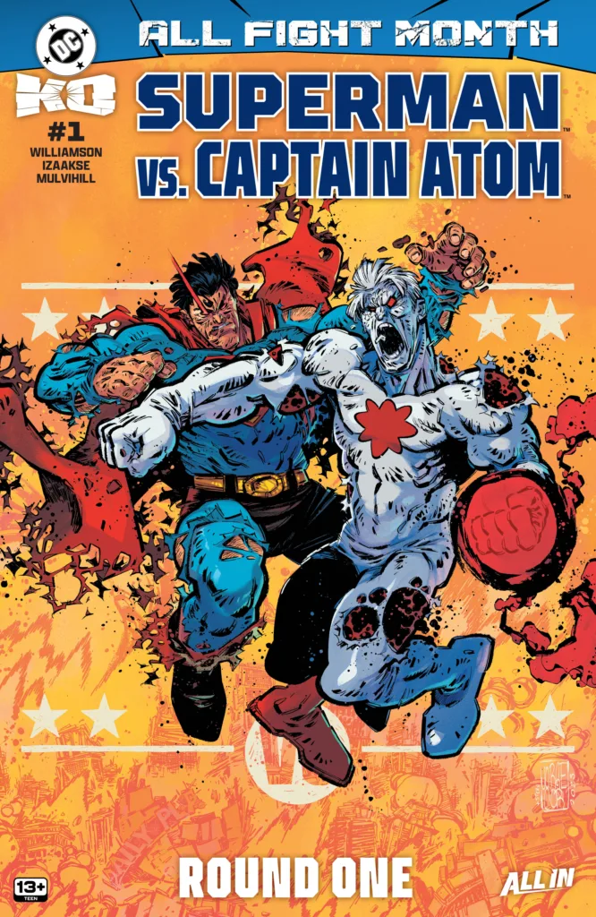 DC KO Superman Vs Captain Atom #1 cover