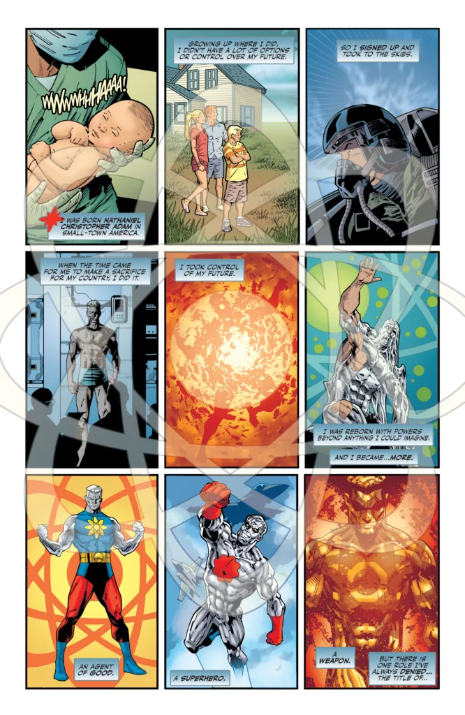 DC KO Superman Vs Captain Atom #1 page 2