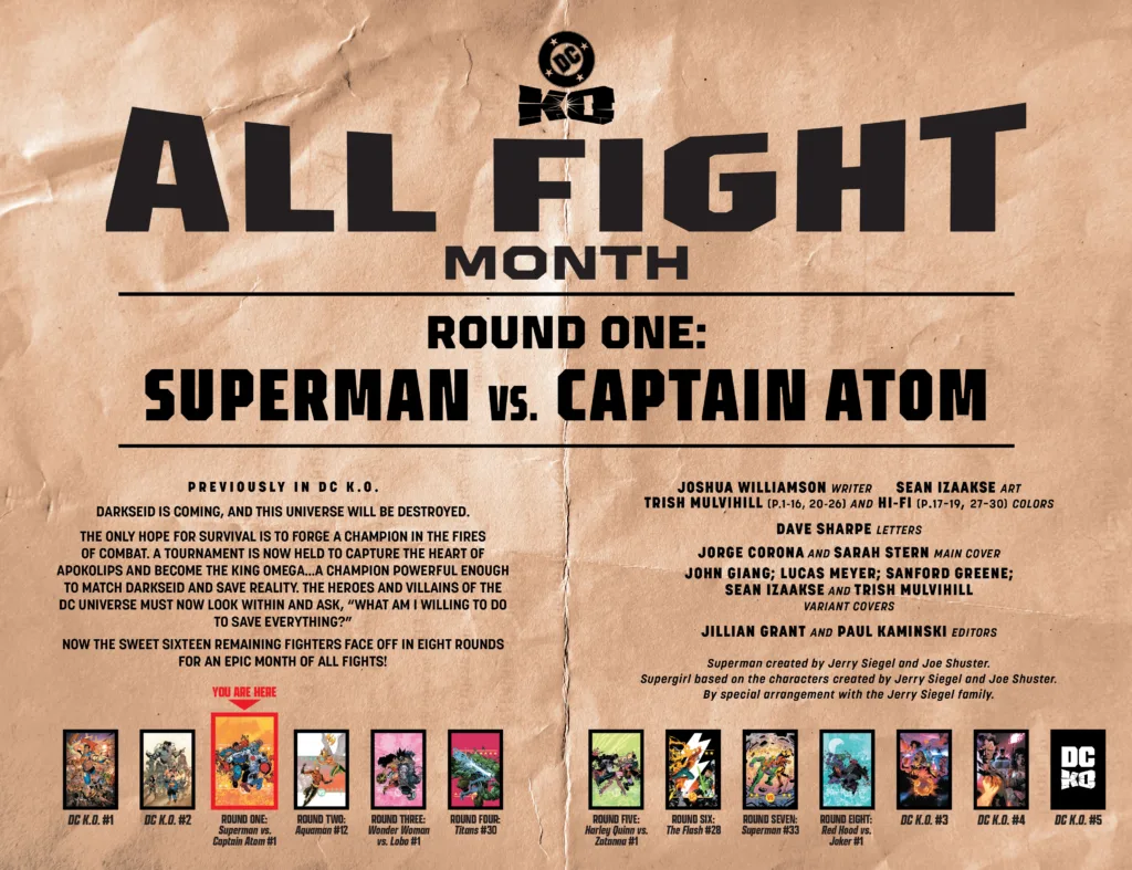 DC KO Superman Vs Captain Atom #1 page 5