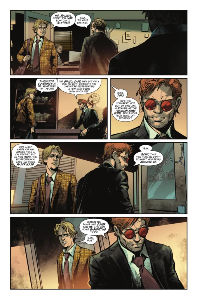 Daredevil Punisher The Devil's Trigger #1 page 6