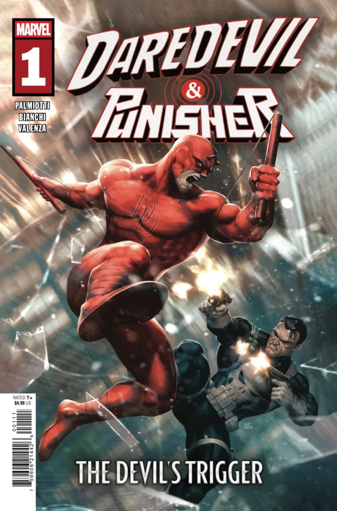 Daredevil Punisher The Devil's Trigger #1 cover