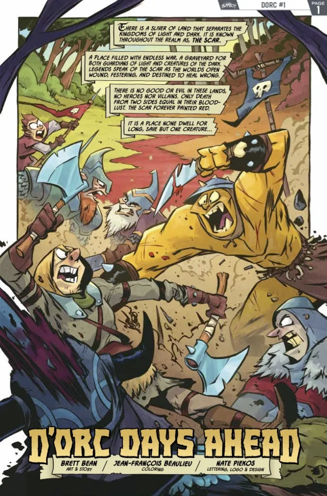 D'Orc #1 page 1
