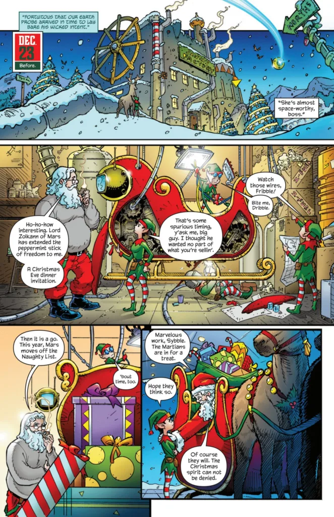 Dread The Halls the martians page 3
