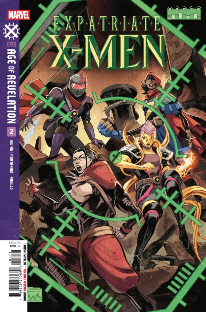 Expatriate X-Men #2 cover