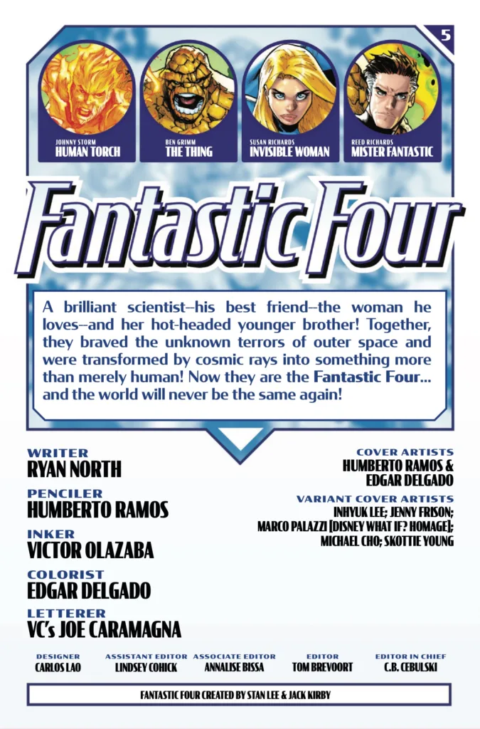 Fantastic Four #5 page 2