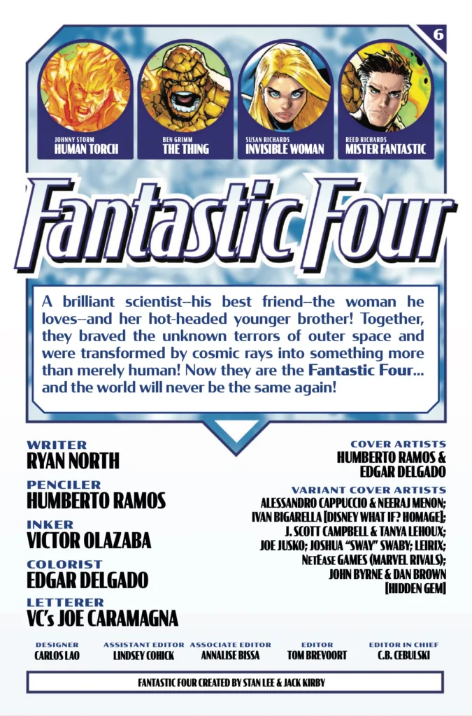 Fantastic Four #6 page 2