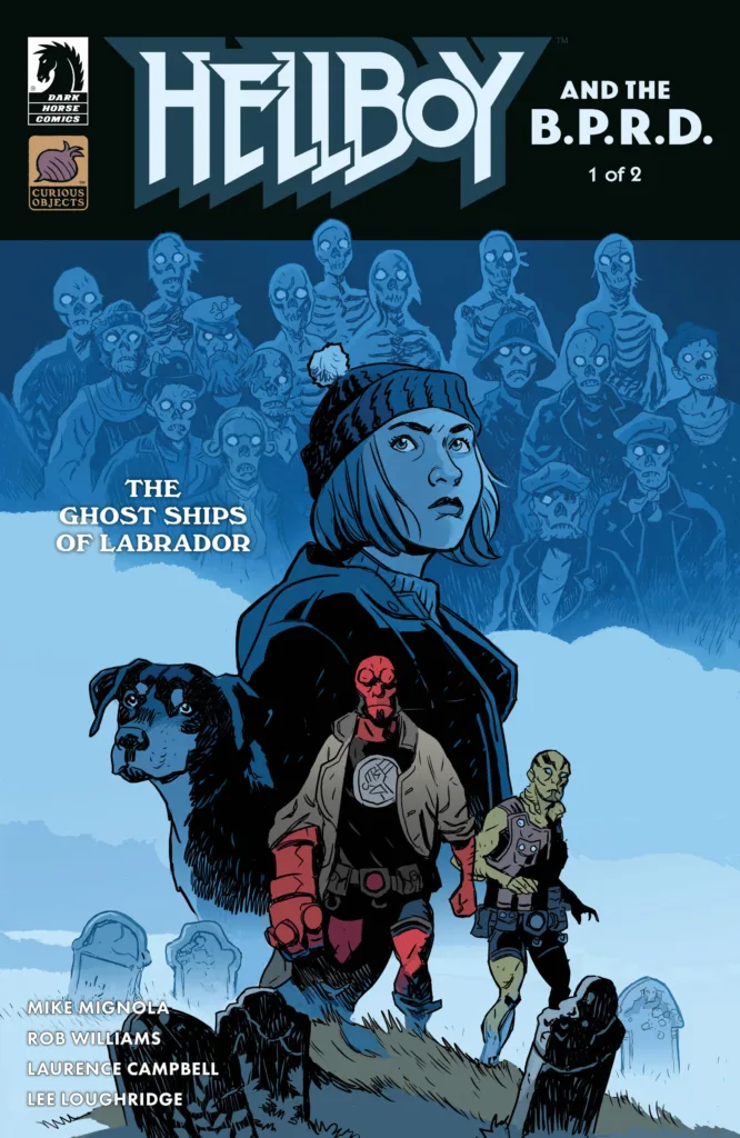 Hellboy and the B.P.R.D.: The Ghost Ships of Labrador #1 cover