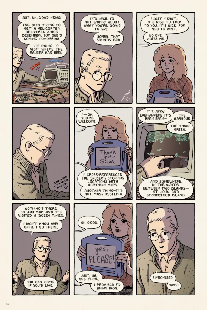 Hobtown Mystery Stories: The Secret of the Saucer page 85