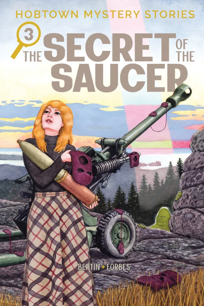 Hobtown Mystery Stories: The Secret of the Saucer cover