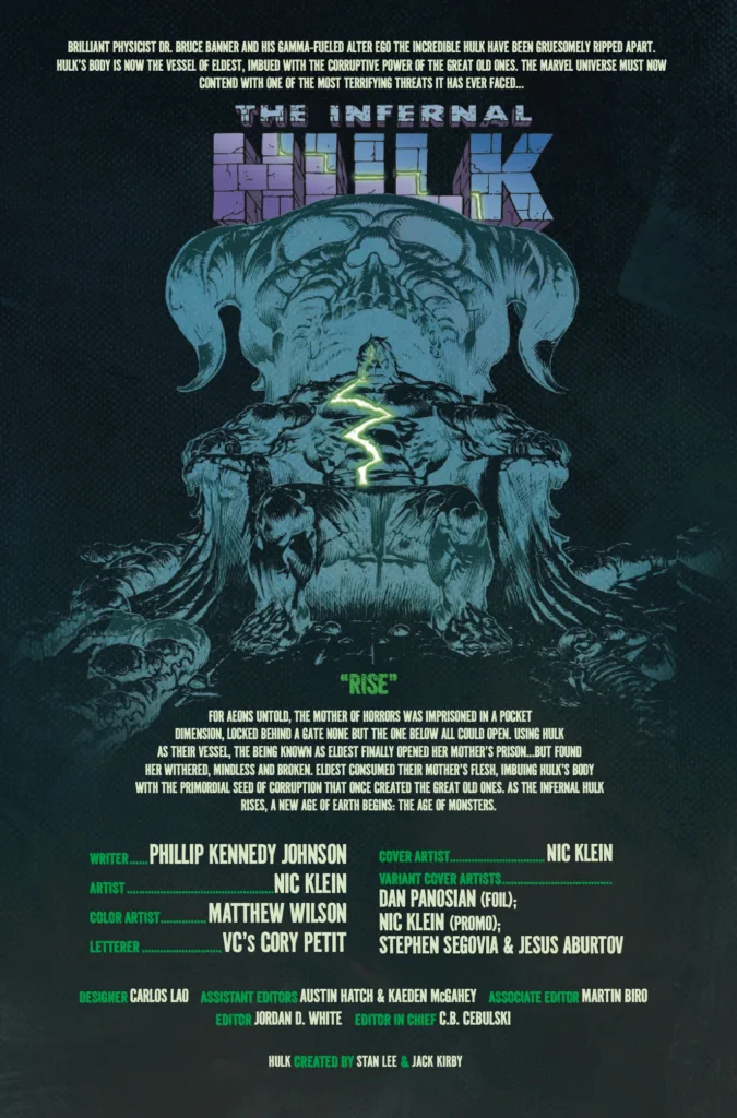 The Infernal Hulk #1 page 2