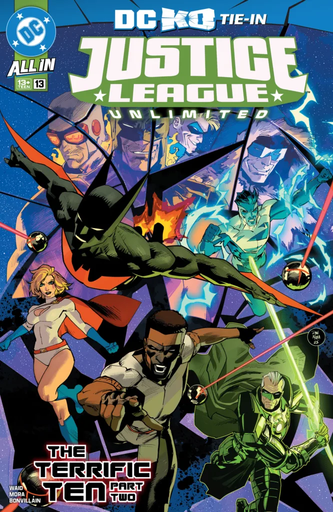 Justice League Unlimited #13 cover