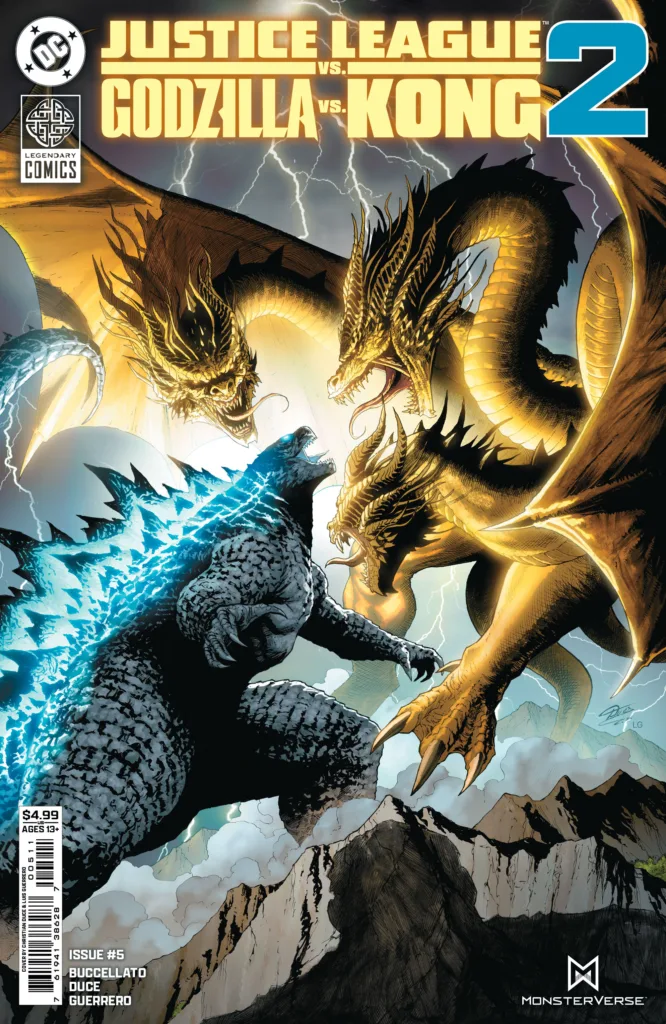 Justice League vs Godzilla vs Kong 2 #5 cover