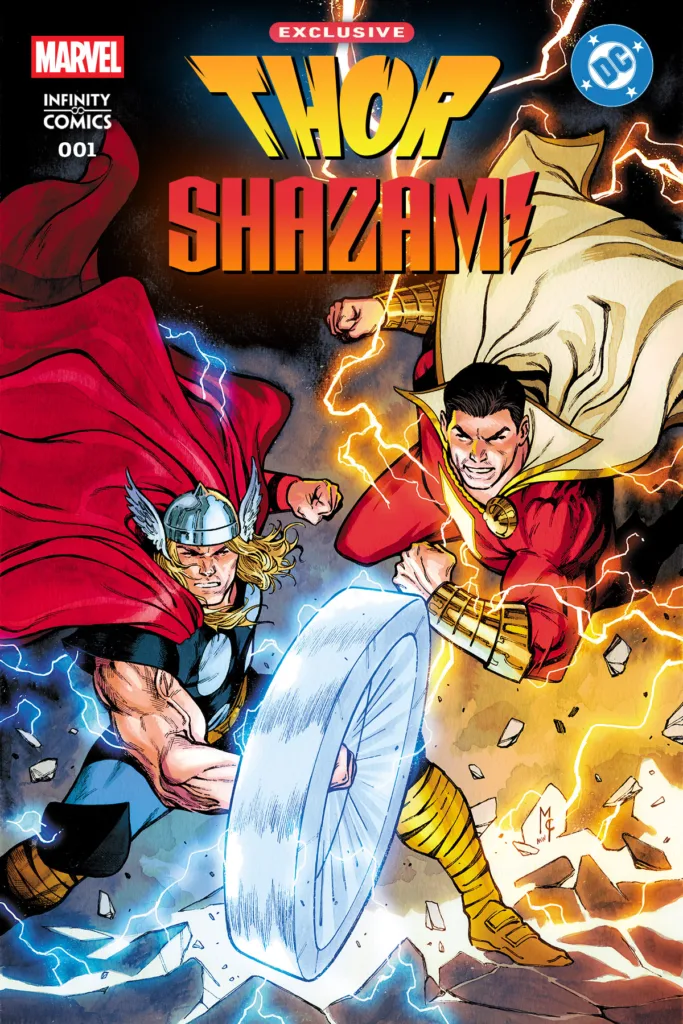 thor shazam #1 cover