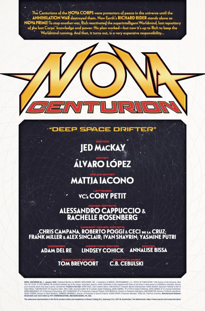 Nova Centurion #1 page 2