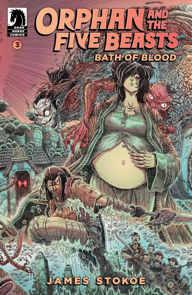 Orphan and the Five Beasts: Bath of Blood #3 cover