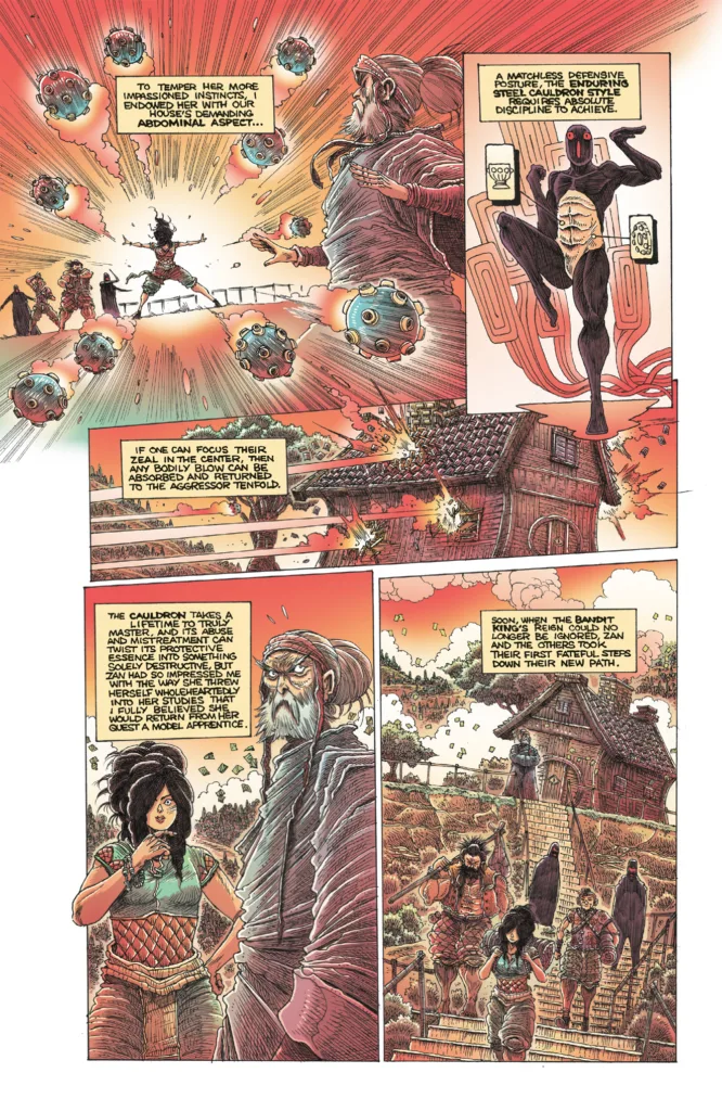 Orphan and the Five Beasts: Bath of Blood #3 page 3