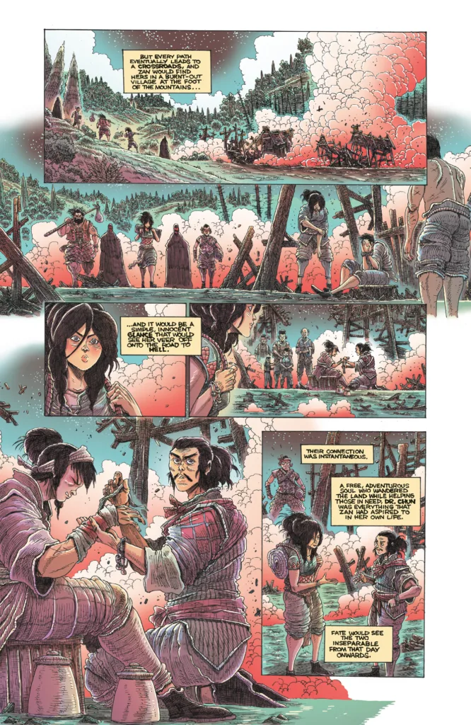 Orphan and the Five Beasts: Bath of Blood #3 page 4