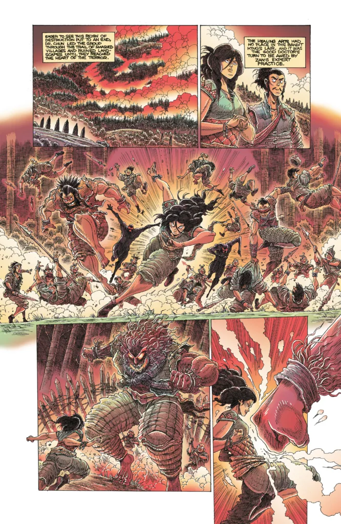 Orphan and the Five Beasts: Bath of Blood #3 page 5