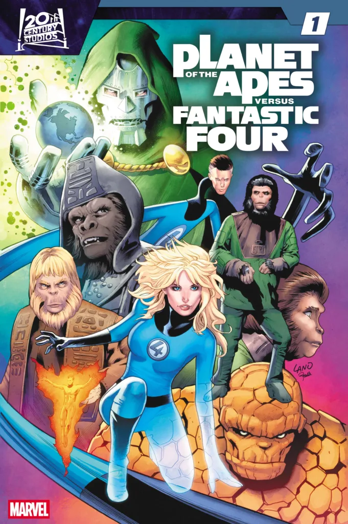 PLANET OF THE APES VS. FANTASTIC FOUR #1 (OF 4) cover