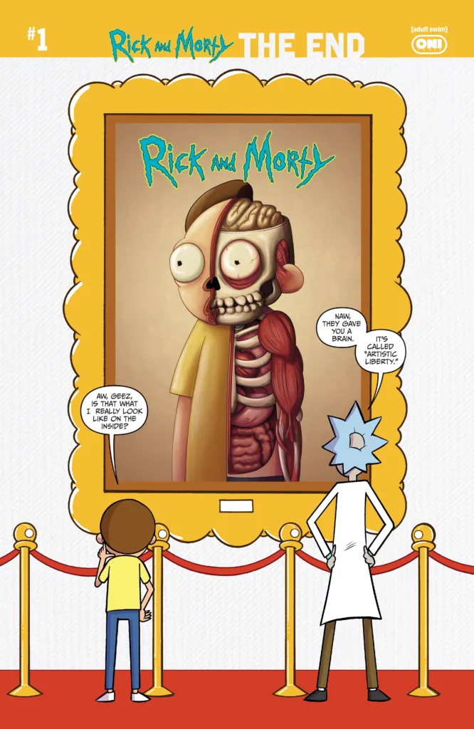 Rick And Morty: The End #1 cover