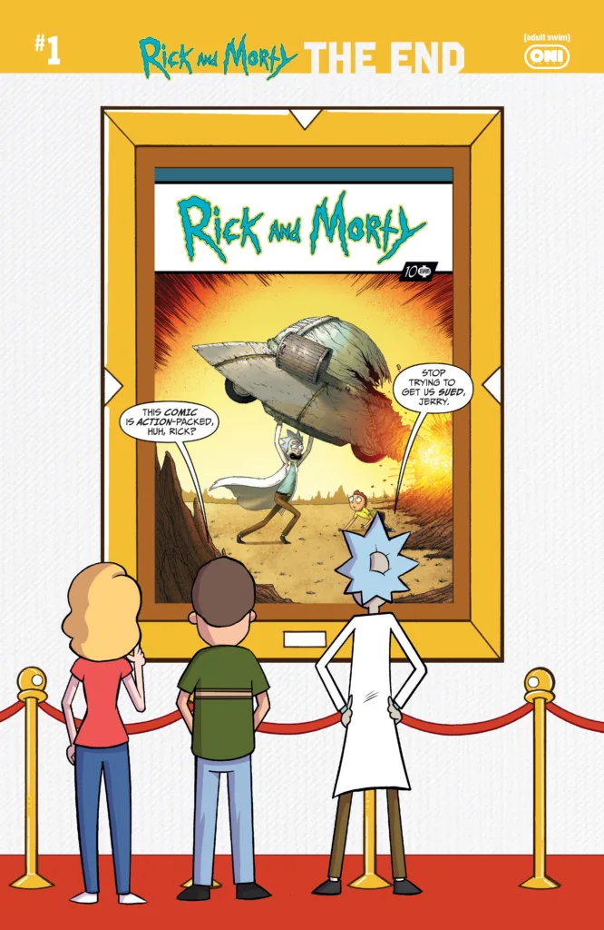 Rick And Morty: The End #1 cover