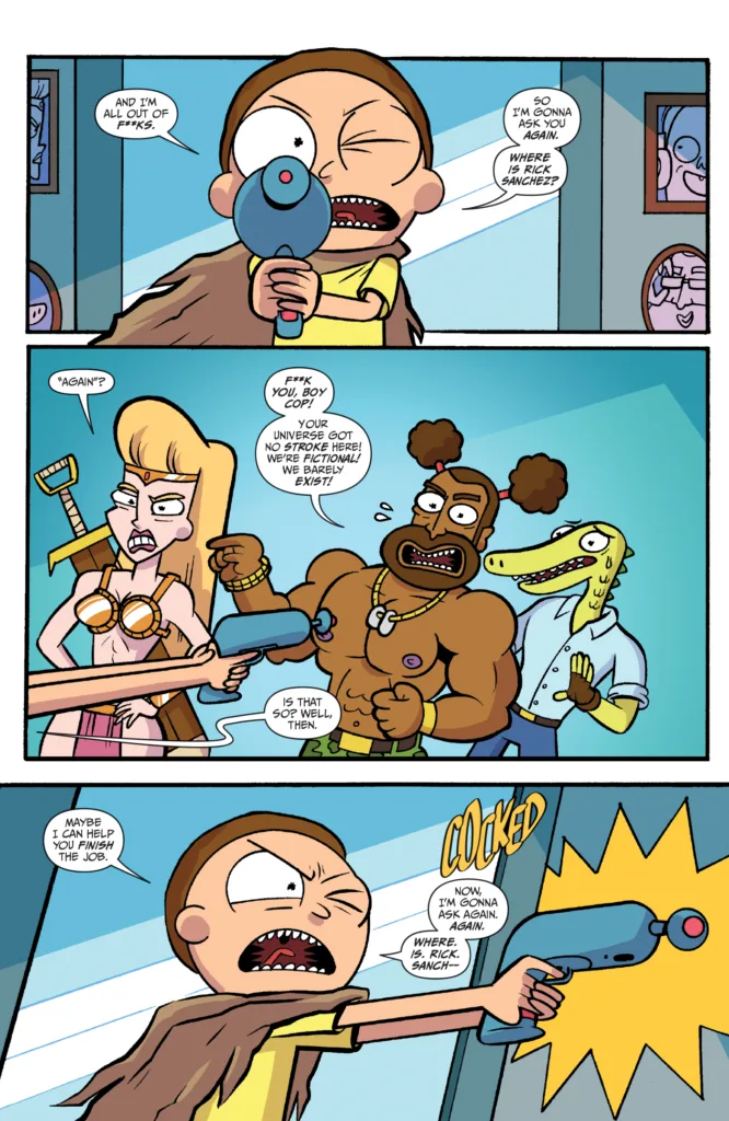 Rick And Morty: The End #1 page 3