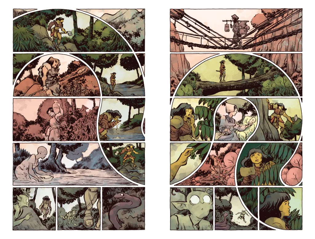 Miss Truesdale and the Rise of Man pages 6 and 7 