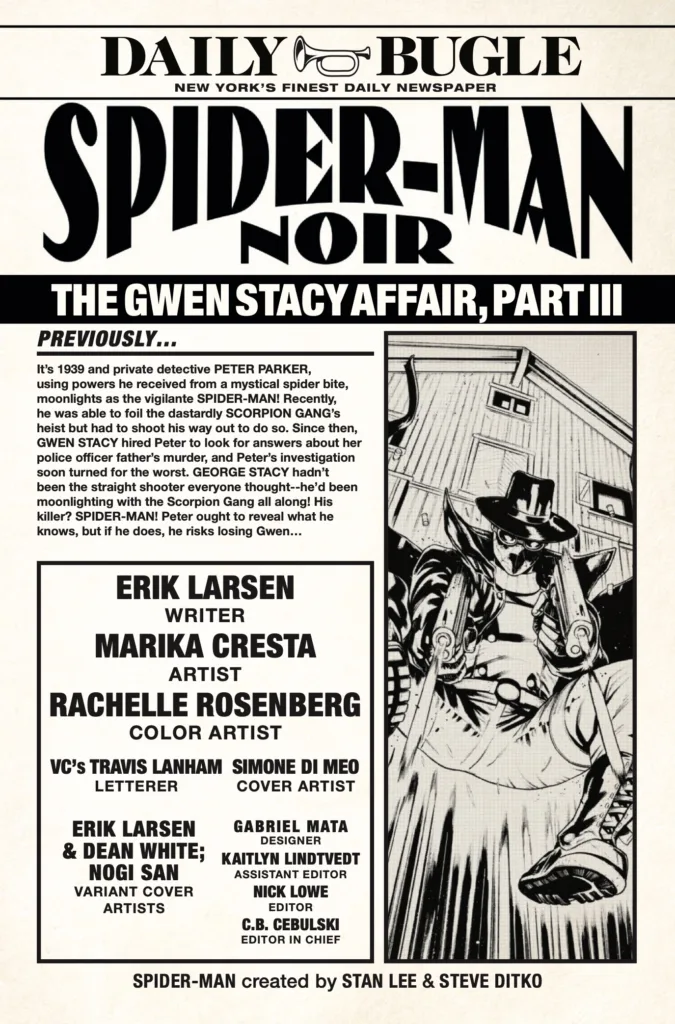 Spider-Man Noir #3 page 2