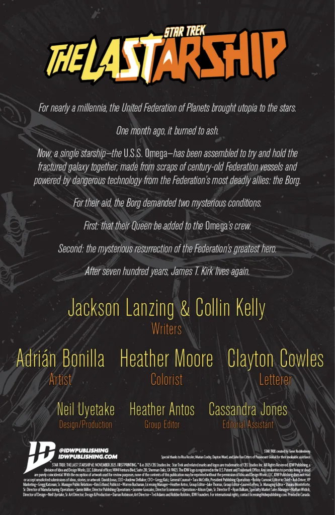 Star Trek: The Last Starship #2 page 2