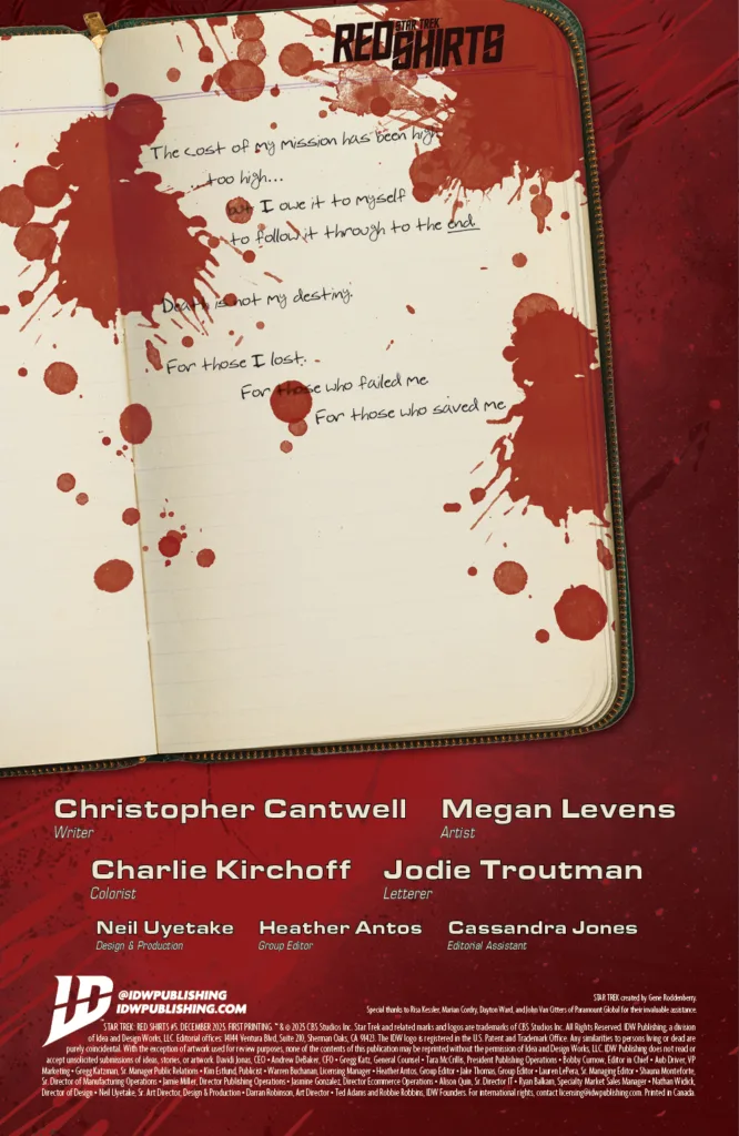 Star Trek: Red Shirts #5 page 2