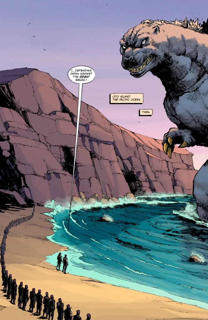 TMNT x Godzilla #1 page 2