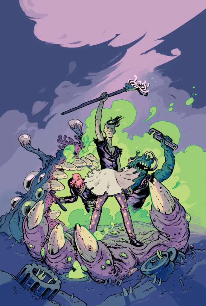 The Toxic Avenger Comics #5 cover B