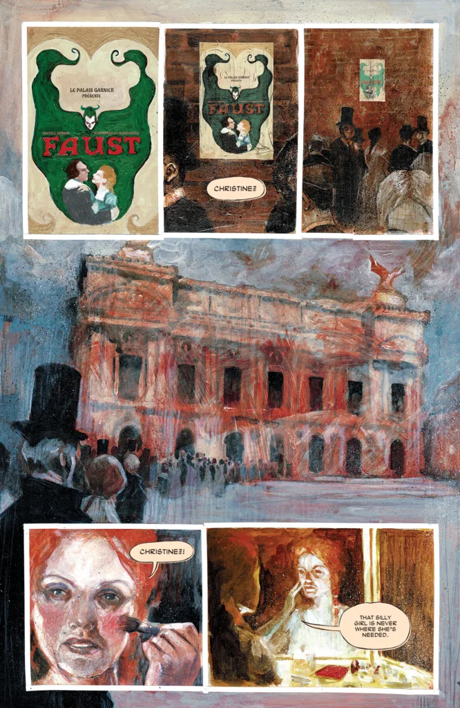 The Phantom of the Opera #1 pages