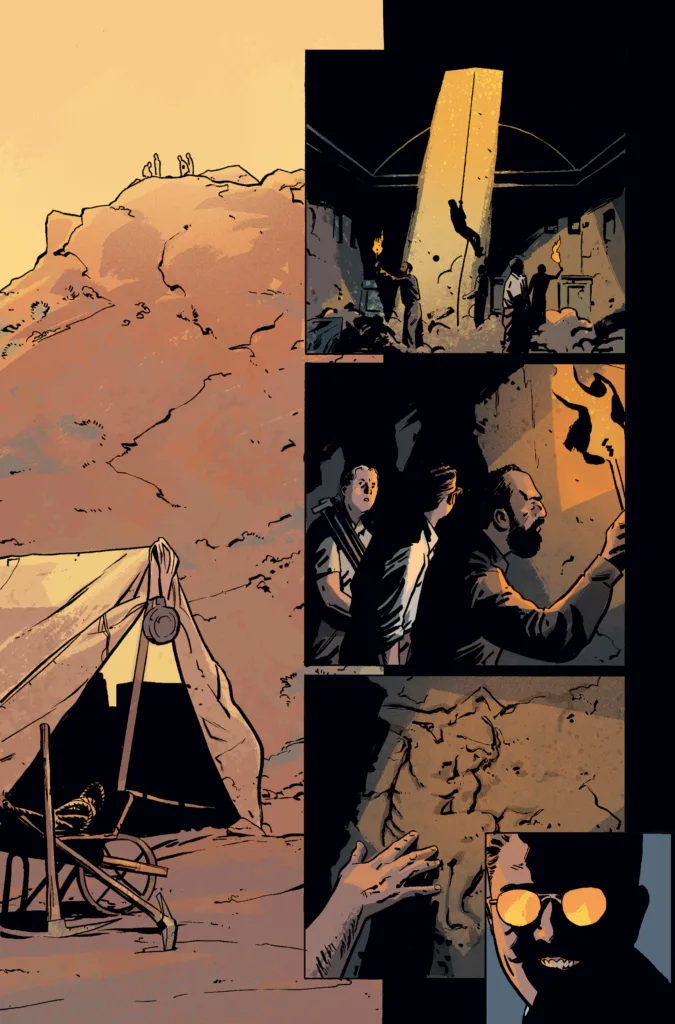 THE PERIL OF THE BRUTAL DARK: AN EZRA CAIN MYSTERY #1 page 1