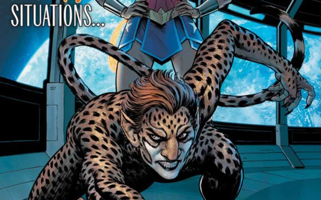 DC Comics Preview: Cheetah and Cheshire Rob The Justice League #5