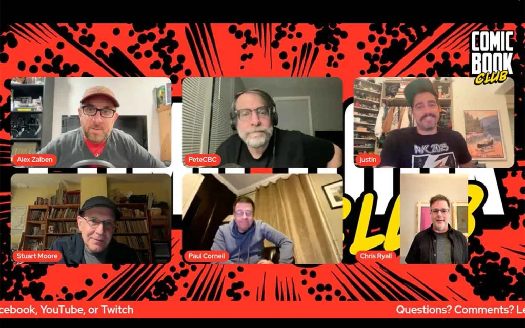 Comic Book Club: Chris Ryall, Paul Cornell And Stuart Moore