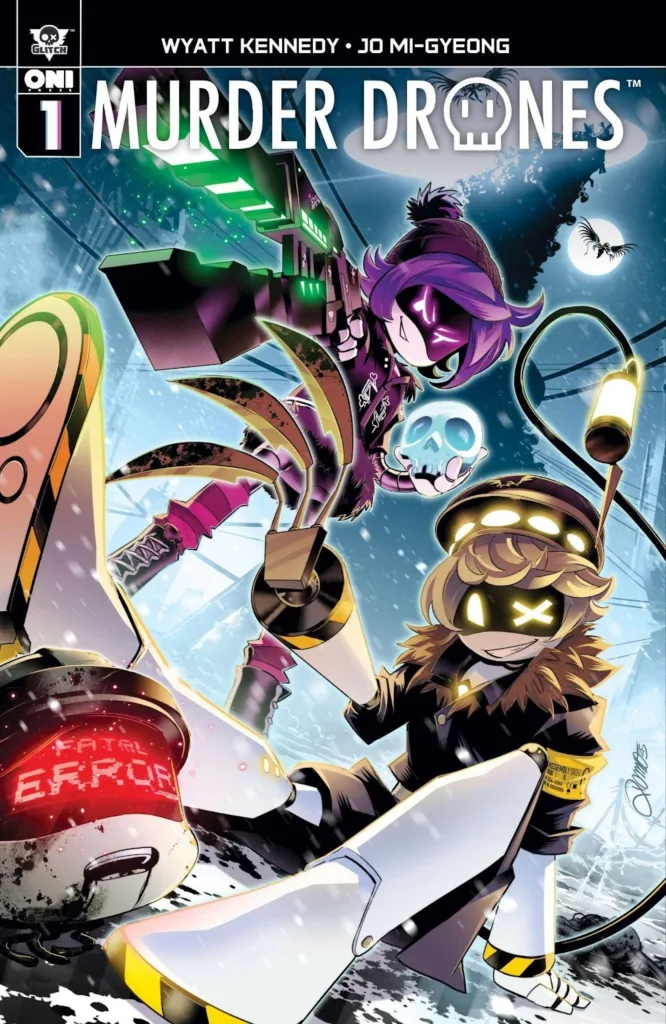 Murder Drones #1 cover
