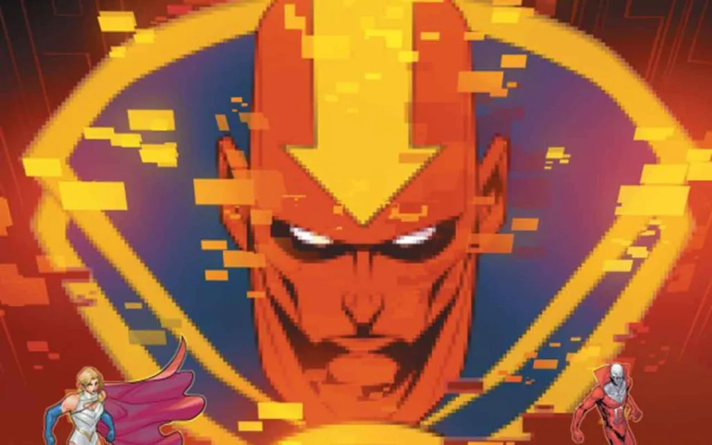 Justice League Red #4 crop