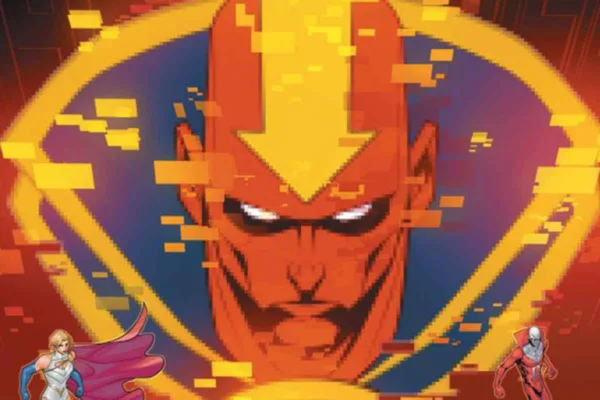 Justice League Red #4 crop