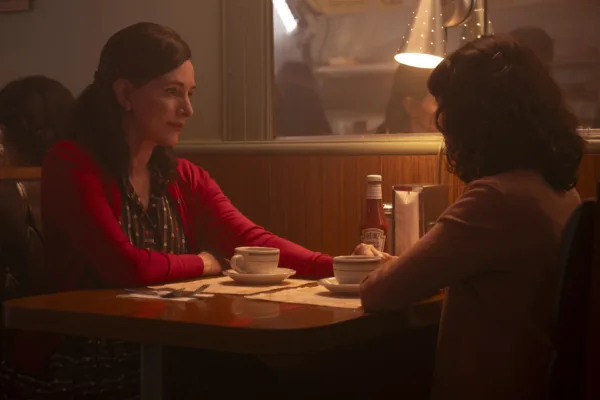 Madeline Stowe and Clara Stack in IT Welcome to Derry