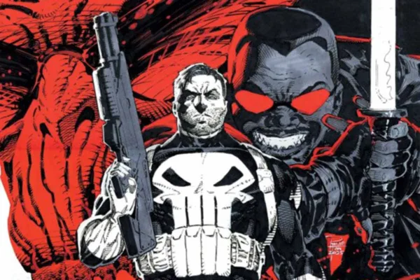 Marvel Black and white and blood and guts #3 crop