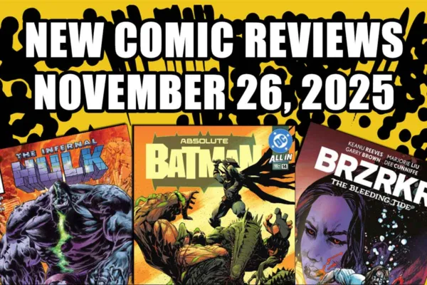 new comic book reviews november 26 2025
