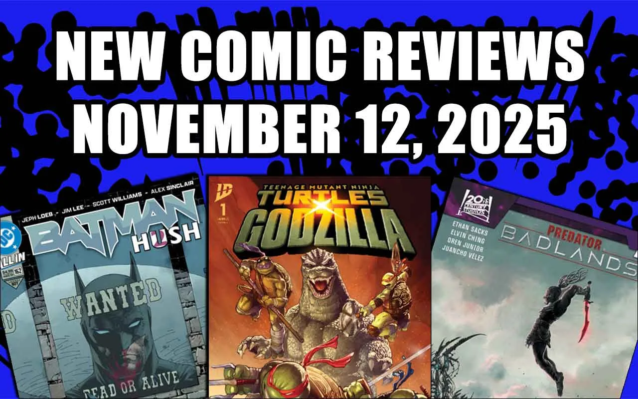new comic book reviews november 12 2025