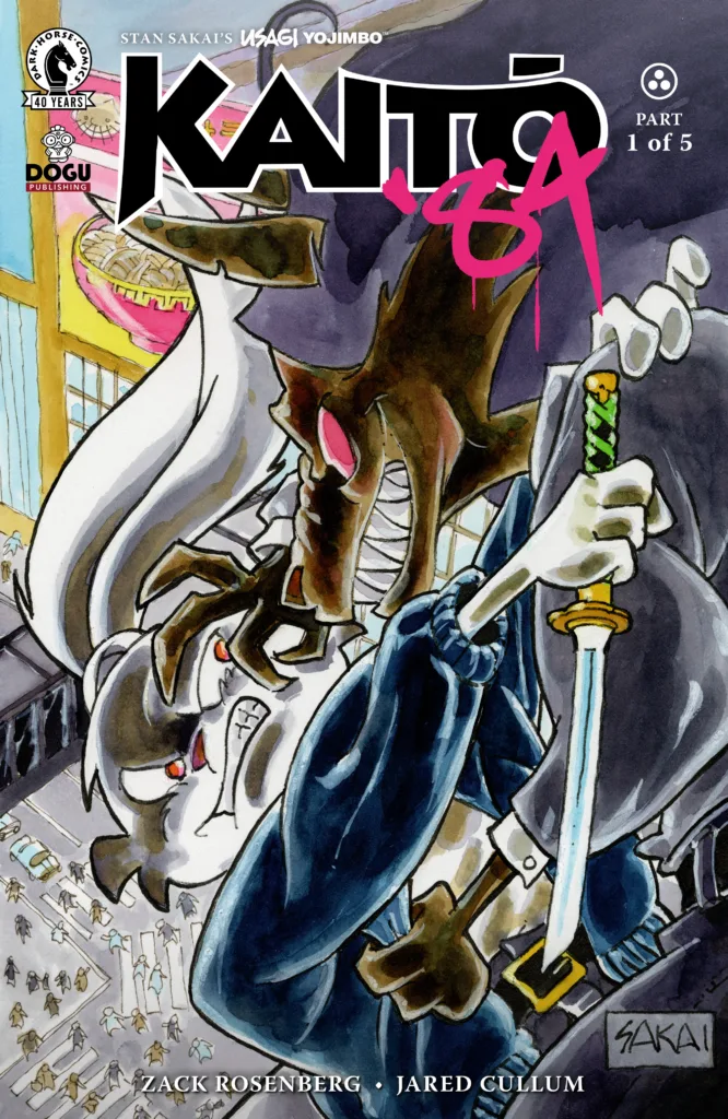 Usagi Yojimbo: Kaitō ’84 #1 cover