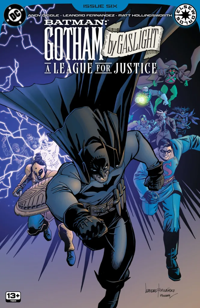 Batman: Gotham by Gaslight - A League for Justice #6 cover