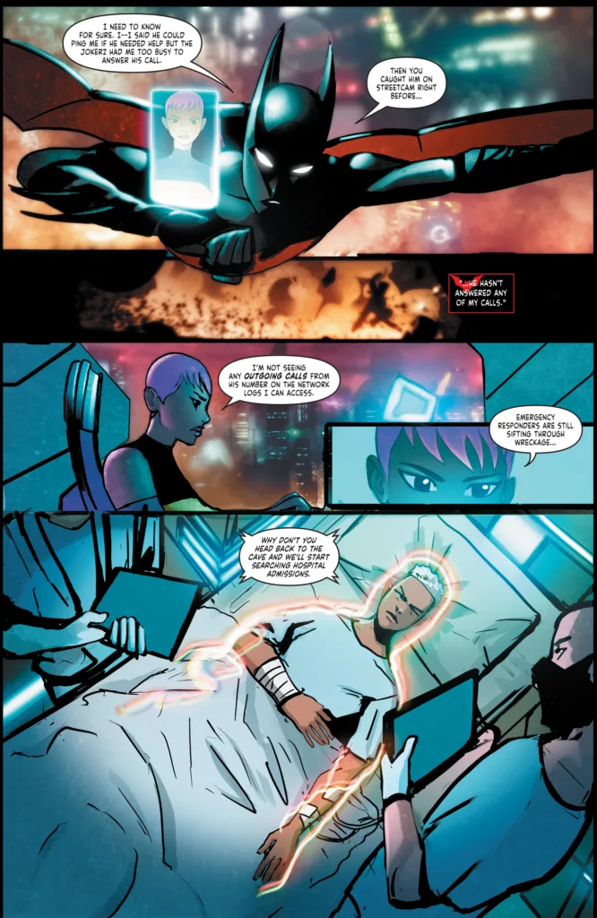 Batman / Static: Beyond #2 page 2